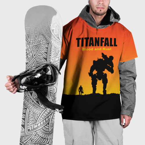 Накидка на куртку 3D Titanfall 2, цвет 3D печать