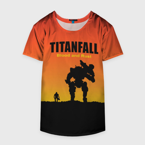 Накидка на куртку 3D Titanfall 2, цвет 3D печать - фото 4