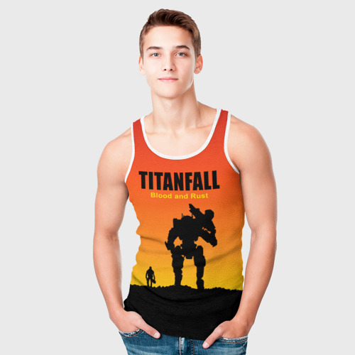 Мужская майка 3D Titanfall 2, цвет 3D печать - фото 5