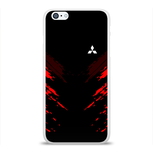 Чехол для Apple iPhone 6Plus/6SPlus силиконовый глянцевый Mitsubishi SPORT Фото 01 Чехол для Apple iPhone 6Plus/6SPlus силиконовый глянцевый Mitsubishi SPORT Фото 01