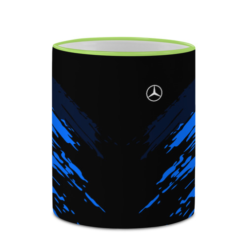 Кружка с полной запечаткой Mercedes sport, цвет Кант светло-зеленый - фото 4