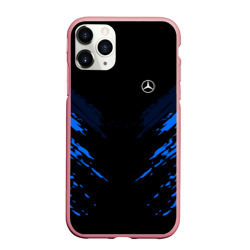 Чехол для iPhone 11 Pro Max матовый Mercedes sport