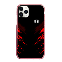 Чехол для iPhone 11 Pro Max матовый Honda sport