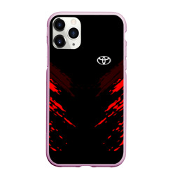 Чехол для iPhone 11 Pro Max матовый Toyota sport