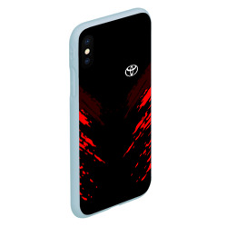 Чехол для iPhone XS Max матовый Toyota sport - фото 2