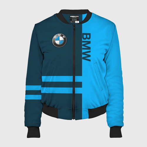 Женский бомбер 3D BMW Фото 01 Женский бомбер 3D BMW Фото 01