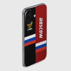 Чехол для iPhone 16 силиконовый с защитой камеры Moscow Москва - фото 2