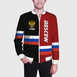 Мужской бомбер 3D Moscow Москва - фото 2