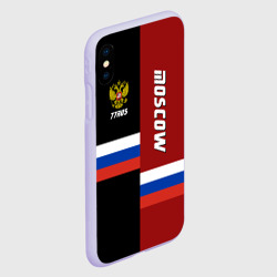 Чехол для iPhone XS Max матовый Moscow Москва - фото 2