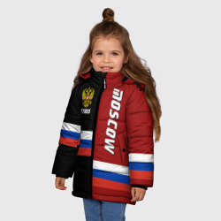 Зимняя куртка для девочек 3D Moscow Москва - фото 2