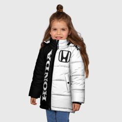 Зимняя куртка для девочек 3D Honda - фото 2