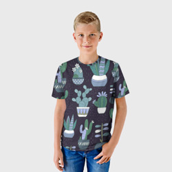 Детская футболка 3D Кактусы - фото 2