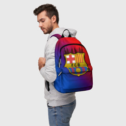 Рюкзак 3D FC Barcelona color sport - фото 2