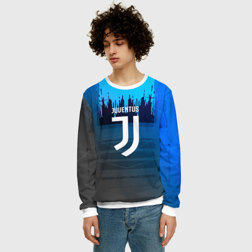 Мужской свитшот 3D FC Juventus color sport - фото 3