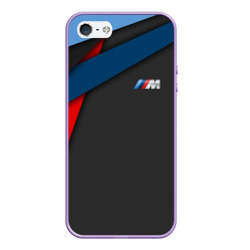 Чехол для iPhone 5/5S матовый BmW motorsport БМВ m performance