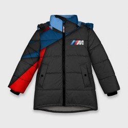 Зимняя куртка для девочек 3D BmW motorsport БМВ m performance