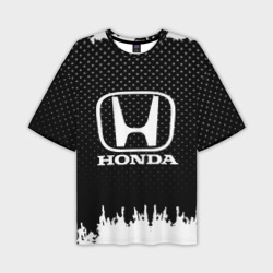 Мужская футболка oversize 3D Honda