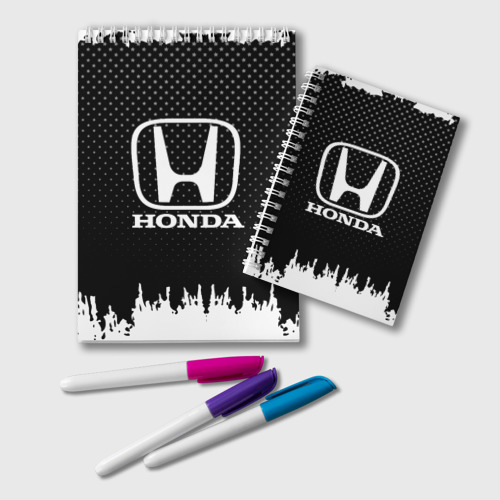 Блокнот Honda, цвет белый