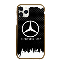 Чехол для iPhone 11 Pro матовый Mercedes-Benz