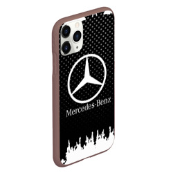 Чехол для iPhone 11 Pro матовый Mercedes-Benz - фото 2