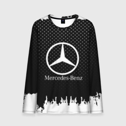 Мужской лонгслив 3D Mercedes-Benz