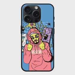 Чехол силиконовый для Apple iPhone 15 Pro Мax матовый Mnogoznaal 4