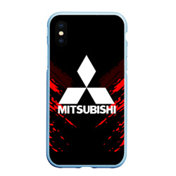 Чехол для iPhone XS Max матовый Mitsubishi sport collection