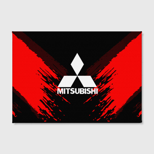 Холст прямоугольный Mitsubishi sport collection, цвет 3D печать - фото 2