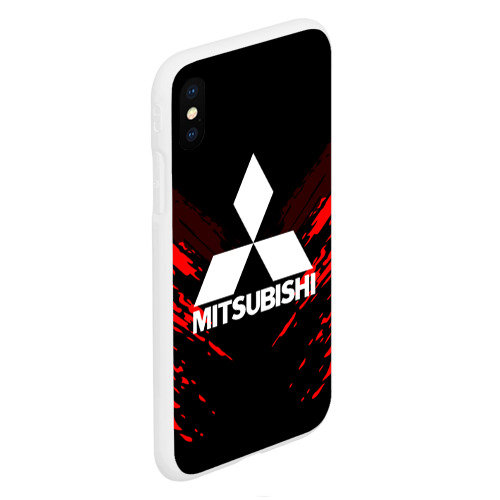 Чехол для iPhone XS Max матовый Mitsubishi sport collection - фото 3