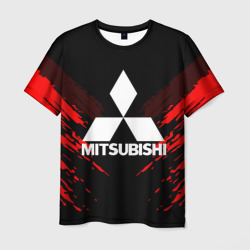 Мужская футболка 3D Mitsubishi sport collection