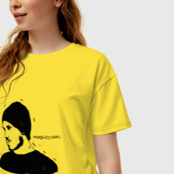 Женская футболка хлопок Oversize Mnogoznaal 9 - фото 2