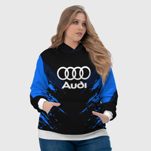 Женская толстовка 3D Audi sport collection, цвет 3D печать - фото 6