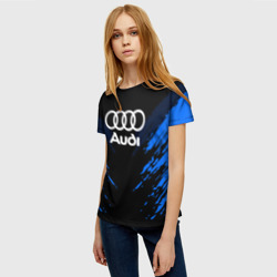 Женская футболка 3D Audi sport collection - фото 2