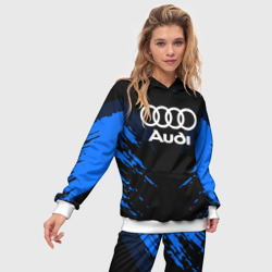 Женский костюм с толстовкой 3D Audi sport collection - фото 2