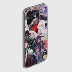 Чехол для iPhone 16 силиконовый с защитой камеры Tokyo-Ghoul - фото 2