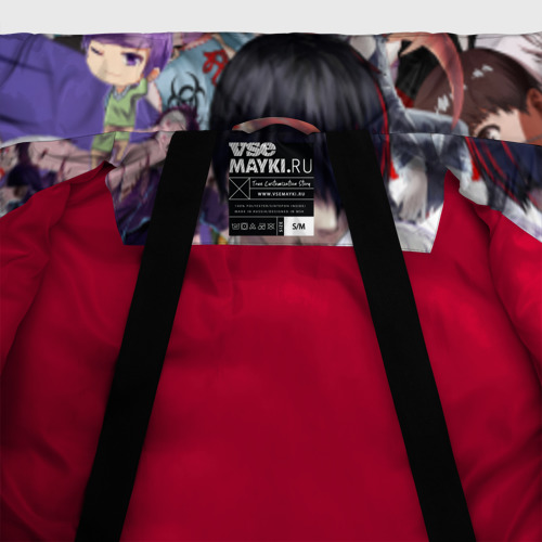 Женская зимняя куртка Oversize Tokyo-Ghoul, цвет красный - фото 7