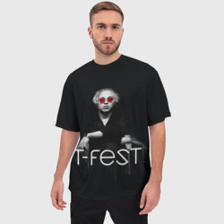 Мужская футболка oversize 3D T-Fest 2 - фото 2