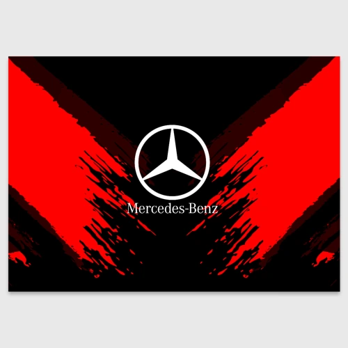 Поздравительная открытка Mercedes-Benz sport collection