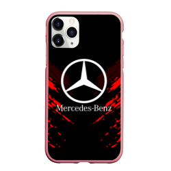 Чехол для iPhone 11 Pro Max матовый Mercedes-Benz sport collection