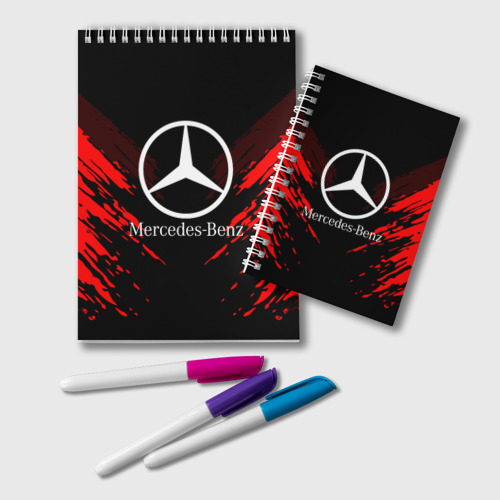 Блокнот Mercedes-Benz sport collection, цвет точка