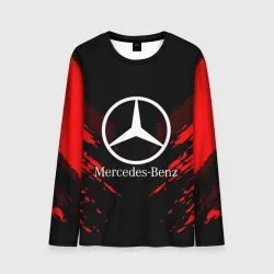 Мужской лонгслив 3D Mercedes-Benz sport collection