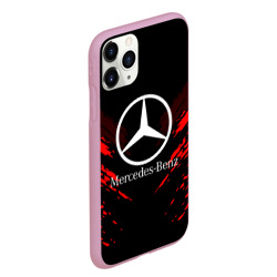 Чехол для iPhone 11 Pro Max матовый Mercedes-Benz sport collection - фото 2