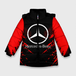 Зимняя куртка для девочек 3D Mercedes-Benz sport collection