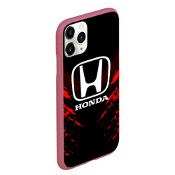 Чехол для iPhone 11 Pro Max матовый Honda sport collection - фото 2