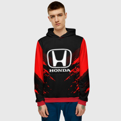 Мужская толстовка 3D Honda sport collection - фото 2