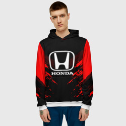 Мужская толстовка 3D Honda sport collection - фото 2