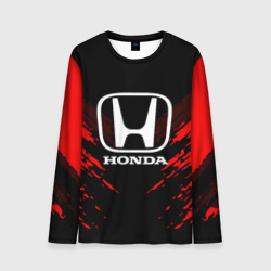 Мужской лонгслив 3D Honda sport collection