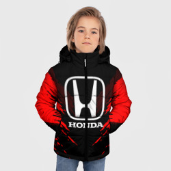 Зимняя куртка для мальчиков 3D Honda sport collection - фото 2