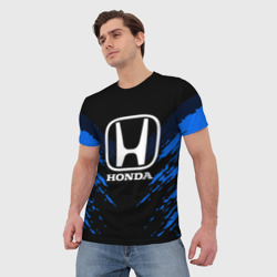 Мужская футболка 3D HONDA SPORT COLLECTION - фото 2