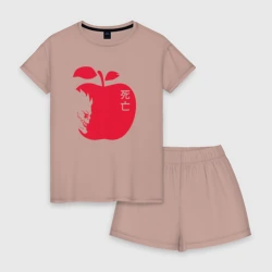 Женская пижама с шортиками хлопок Deadly addiction